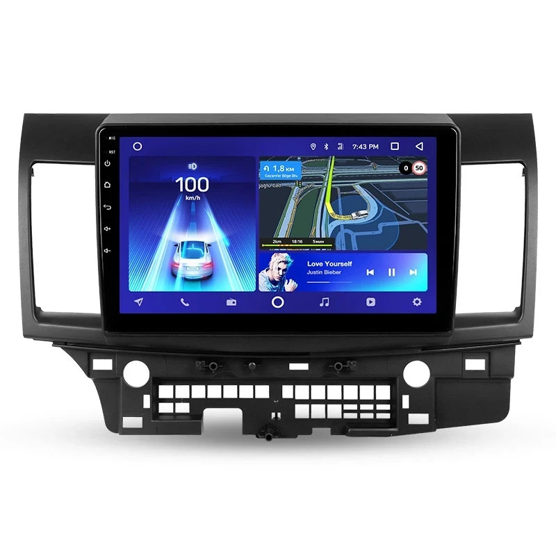 Переходная рамка Mitsubishi Lancer 10 CY (2007-2012) Тип-A (10")