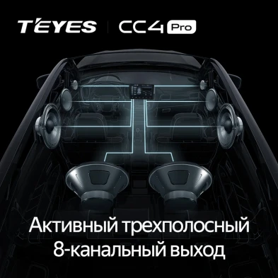 Штатная магнитола Teyes CC4 Pro 8/128 Opel Vectra (2005-2008) F2