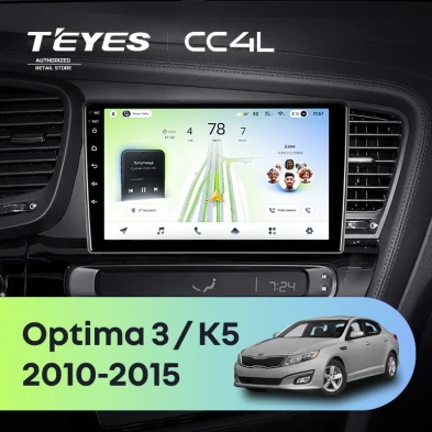 Штатная магнитола Teyes CC4L 6/64 Kia Optima 3 TF (2010-2015) F1