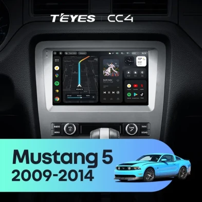 Штатная магнитола Teyes CC4 8/128 Ford Mustang 5 S-197 (2009-2014) F1