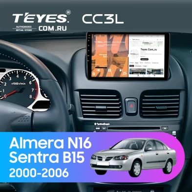 Штатная магнитола Teyes CC3L 4/32 Nissan Sentra B15 (2000-2006)