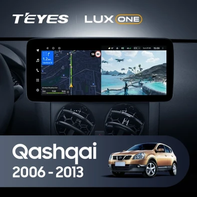 Штатная магнитола Teyes LUX ONE 4/64 Nissan Qashqai 1 J10 (2006-2013)