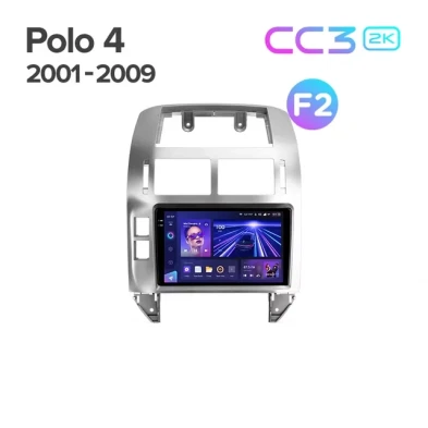 Штатная магнитола Teyes CC3 2K 4/64 Volkswagen Polo Mk4 (2001-2009) F2