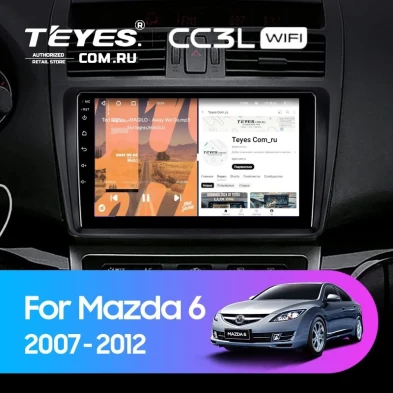 Штатная магнитола Teyes CC3L WiFi 2/32 Mazda 6 2 GH (2007-2012)