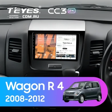 Штатная магнитола Teyes CC3 2K 4/32 Suzuki Wagon R 4 (2008-2012)