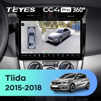 Штатная магнитола Teyes CC4 Pro 360 12/256 Nissan Sentra B17 (2012-2017) (11")