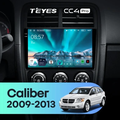 Штатная магнитола Teyes CC4 Pro 8/128 Dodge Caliber PM (2009-2013)