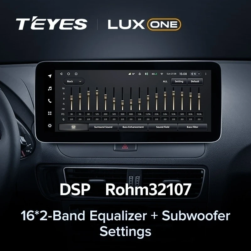 Штатная магнитола Teyes LUX ONE 6/128 Audi A6 A6L C7 (RMC) (2011-2018)