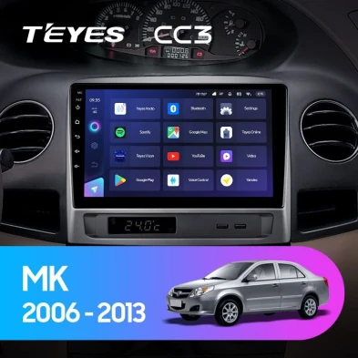 Штатная магнитола Teyes CC3 4/32 Geely MK 1 (2006-2013)