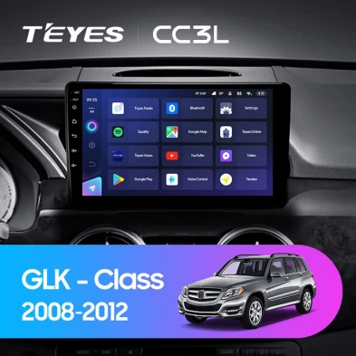Штатная магнитола Teyes CC3L 4/32 Mercedes-Benz GLK-Class X204 (NTG 4.0) (2008-2012)