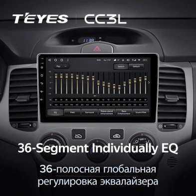 Штатная магнитола Teyes CC3L 4/32 Kia Optima 2 MG (2005-2008)