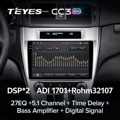 Штатная магнитола Teyes CC3 2K 4/32 Ford Mondeo (2009-2012) F3 (US EDITION)