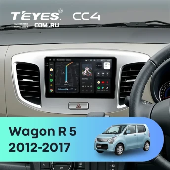 Штатная магнитола Teyes CC4 8/128 Suzuki Wagon R 5 (2012-2017) (без штатной камеры)