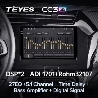 Штатная магнитола Teyes CC3 2K 4/32 Chery Tiggo 3x 1 (2021-2023)