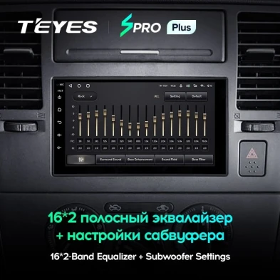 Магнитола Teyes SPRO Plus 3/32 Универсал 7"