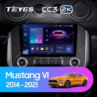 Штатная магнитола Teyes CC3 2K 4/32 Ford Mustang VI S550 (2014-2023) F1