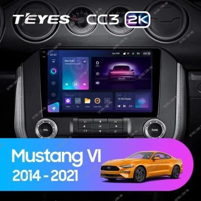 Штатная магнитола Teyes CC3 2K 4/32 Ford Mustang VI S550 (2014-2023) F2