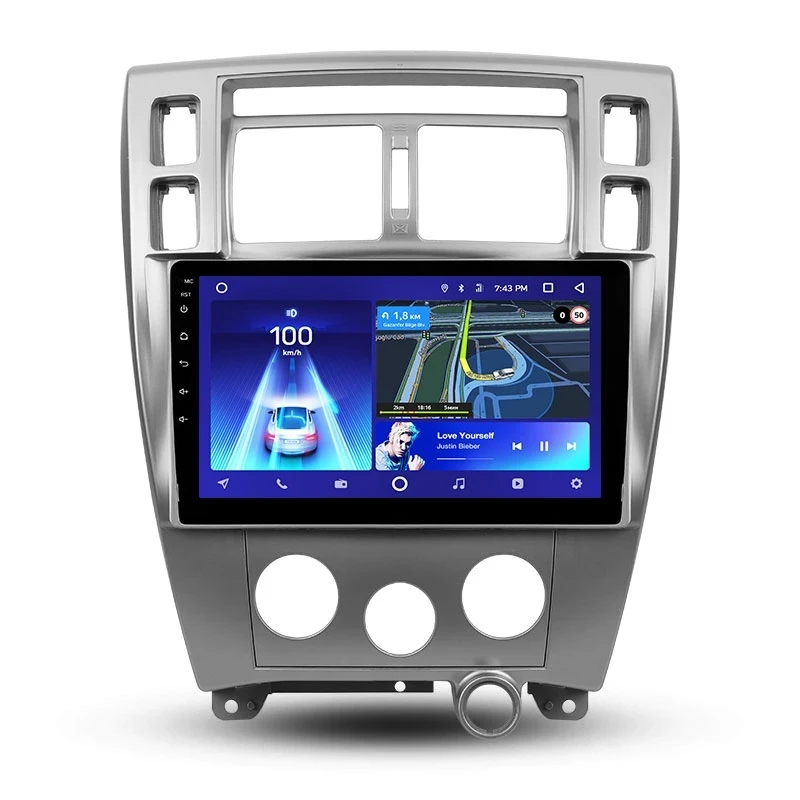 Переходная рамка Hyundai Tucson 1 (2004-2009) (10")