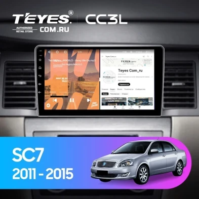 Штатная магнитола Teyes CC3L 4/64 Geely SC7 (2011-2015)