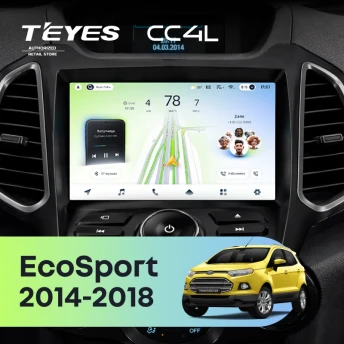 Штатная магнитола Teyes CC4L 6/64 Ford EcoSport (2014-2018) F2