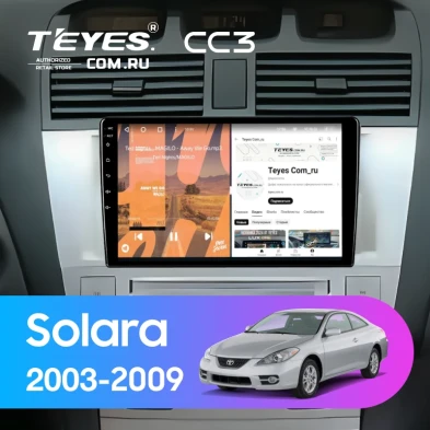 Штатная магнитола Teyes CC3 4/32 Toyota Camry Solara (2003-2009)