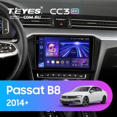 Штатная магнитола Teyes CC3 2K 6/128 Volkswagen Passat B8 2014+