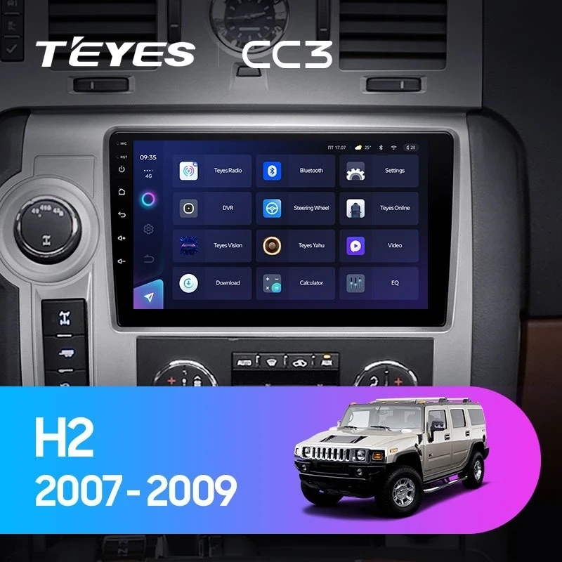 Штатная магнитола Teyes CC3 4/32 Hummer H2 E85 (2007-2009) F1