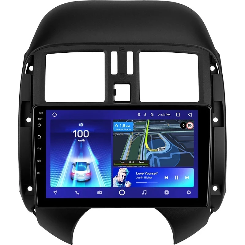 Переходная рамка Nissan Sunny Versa C17 (2012-2014) (9")