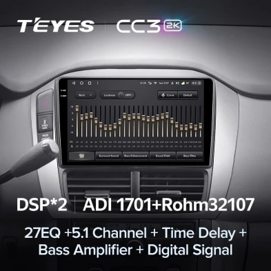 Штатная магнитола Teyes CC3 2K 4/64 Honda Pilot 1 (2005-2008)