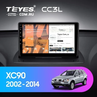 Штатная магнитола Teyes CC3L 4/32 Volvo XC90 (2002-2014) F1