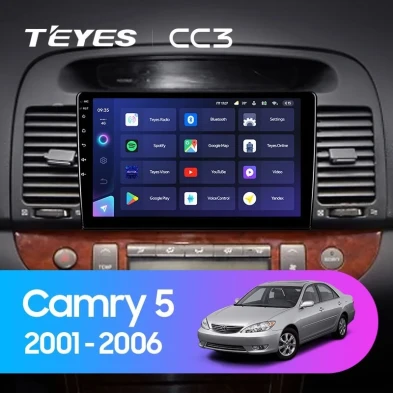 Штатная магнитола Teyes CC3 4/32 Toyota Camry 5 XV 30 (2001-2006) Тип-A