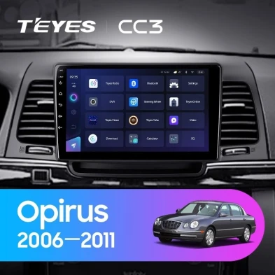 Штатная магнитола Teyes CC3 4/32 Kia Opirus GH (2006-2011)