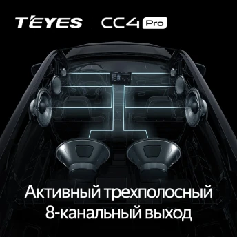 Штатная магнитола Teyes CC4 Pro 8/128 Lexus RX300 RX330 RX350 RX400H (2003-2009) F3
