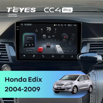 Штатная магнитола Teyes CC4 Pro 8/128 Honda Edix (2004-2009)