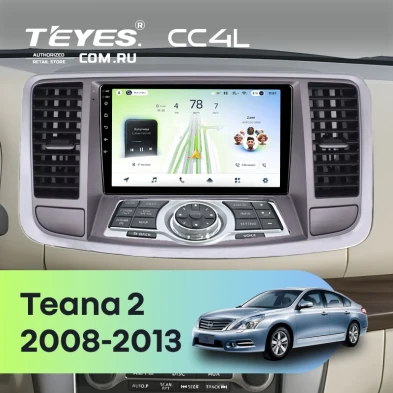 Штатная магнитола Teyes CC4L 6/64 Nissan Teana 2 J32 (2008-2013) F2 Тип-B