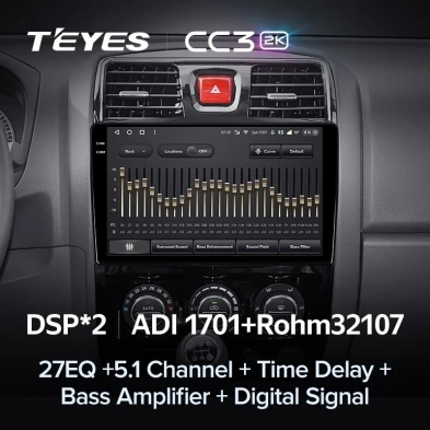 Штатная магнитола Teyes CC3 2K 4/64 Great Wall Wingle 5 (2011-2015)