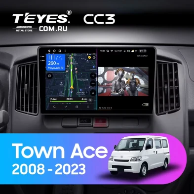 Штатная магнитола Teyes CC3 4/32 Toyota Town Ace (2008-2023)