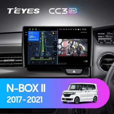 Штатная магнитола Teyes CC3 2K 4/32 Honda N-BOX 2 JF3/4 (2017-2021) Правый руль