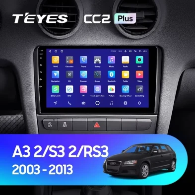 Штатная магнитола Teyes CC2 Plus 4/64 Audi RS3 1 (2011-2012)