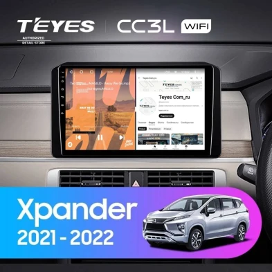 Штатная магнитола Teyes CC3L WiFi 2/32 Mitsubishi Xpander (2021-2022) Правый руль