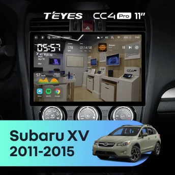 Штатная магнитола Teyes CC4 Pro 12/256 Subaru XV (2011-2015) Тип-B (11")